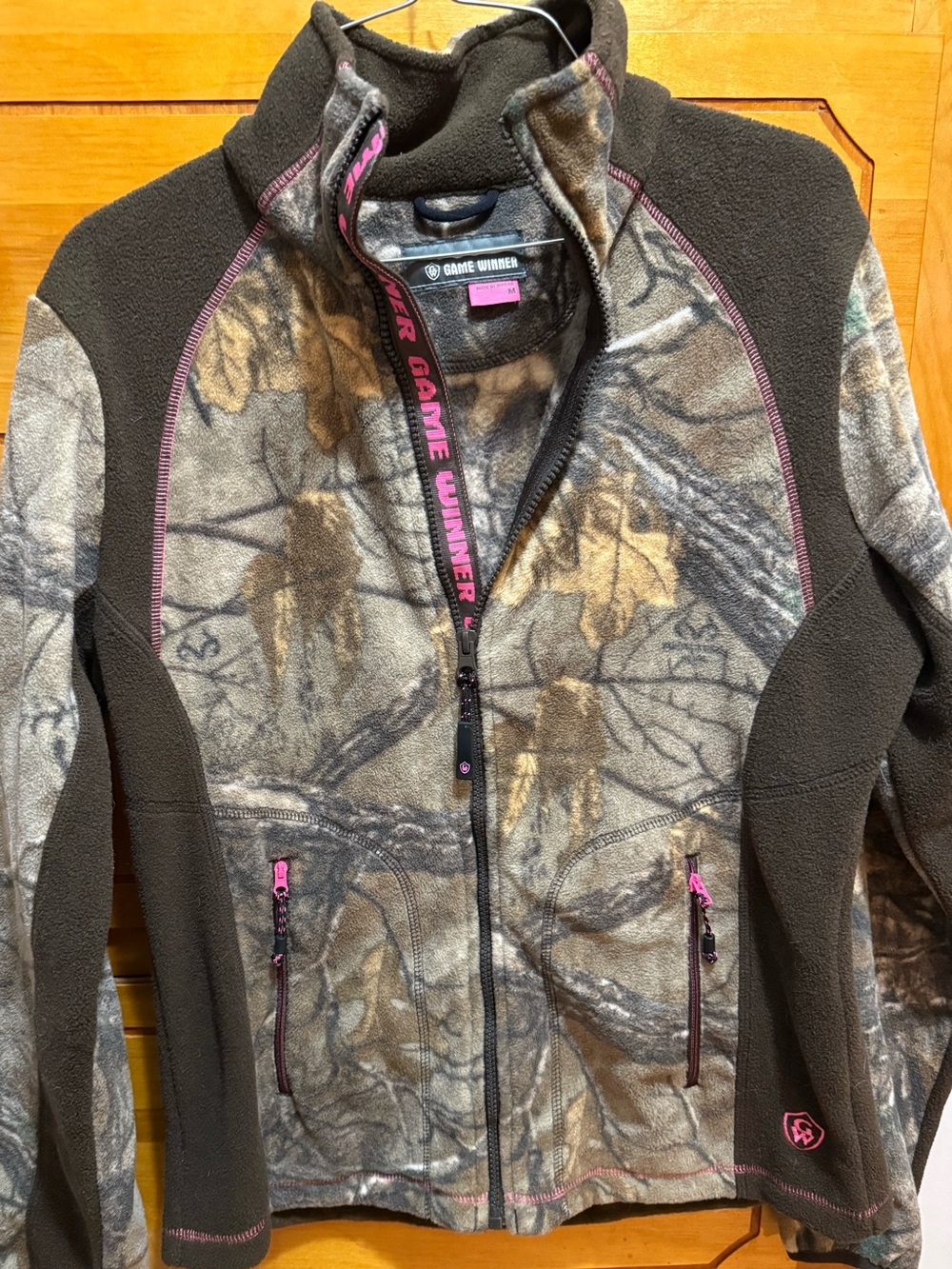 Women's Camo Fleece Jacket